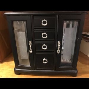 Black jewelry box